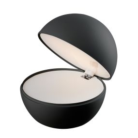 VK lighting Poke - Tischleuchte - Ø 12 x 10,8 cm - 2,2W led incl - schwarz