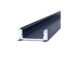LED Profil - 1,7 x 0,7 cm - schwarz