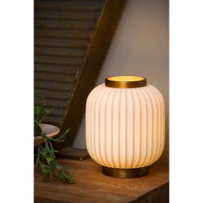 Lucide Gosse - Tischleuchte - Ø 19,5 x 23,8 cm - weiß