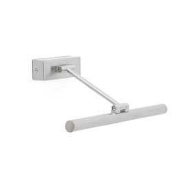 Faro Magritte - Wandleuchte - 30 x 22 x 4 cm - 6W LED inkl. - Nickel satiniert