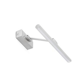 Faro Magritte - Wandleuchte - 30 x 22 x 4 cm - 6W LED inkl. - Nickel satiniert
