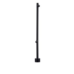 Nova Luce Lord - Gartenleuchte - Ø 8 x 90 cm - 8W LED inkl. - IP65 - Sand schwarz