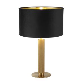 Searchlight London - Tischleuchte - Ø 40 x 63 cm - schwarz und gold