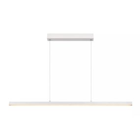 Lucide Sigma - Pendelleuchte - 118,5 x 8,2 x 150 cm - 30W dimmbare LED inkl - weiß