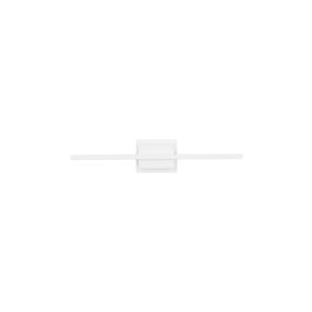 Nova Luce Azure - wandleuchte - 6,9 x 11,8 x 60,5 cm - 12,5W LED inkl. - sand weiß