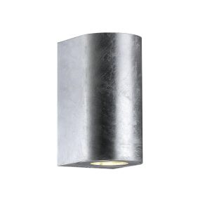 Nordlux Canto Maxi 2 - Außenwandleuchte - 8,7 x 17 x 10 cm - IP44 - Metall verzinkt