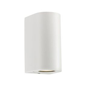 Nordlux Canto Maxi 2 - Außenwandleuchte - 8,7 x 17 cm - IP44 - weiß