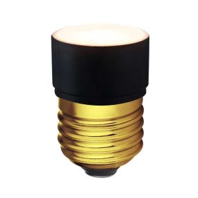 ETH PUCC - E27 - 3 Stufen dimmbar - 3.5W - 2700K - schwarz