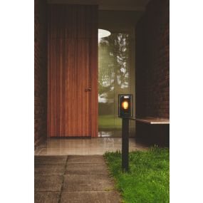 Nordlux Griffin - gartenpfosten -  14,5 x 80 x 14,5 cm - IP44 - geräuchert