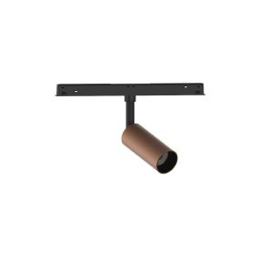 VK Lighting Eiva - magnetisches Schienensystem - Schienenstrahler - Ø 3,6 x 8,5 cm - 7W LED inkl. - DALI dimmbar - bronze