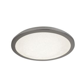 Searchlight Flush - Deckenleuchte - Ø 30 x 2,5 cm - 18W LED inkl. - IP44 - Chrom