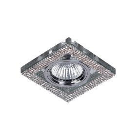 Elmark CR-776 - Einbaustrahler - Ø 90 mm, Ø60 mm Einbaugröße - Chrom und Silber
