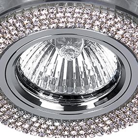Elmark CR-776 - Einbaustrahler - Ø 90 mm, Ø60 mm Einbaugröße - Chrom und Silber