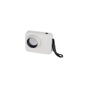 Nova Luce Kedros - Tischleuchte -  14 x 11 x 5 cm - 3W dimmbar LED inkl. - weiß