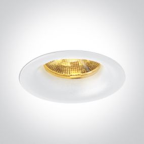 ONE Light Recessed Spots Fixed LED - Einbaustrahler - Ø 44 mm, Ø 38 mm Einbaugröße - 3W dimmbare LED inkl. - weiß