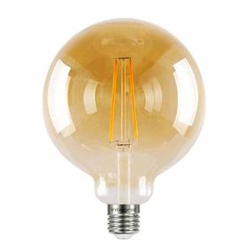 Integral LED Lampe E27 - Ø 12,5 x 17,8 cm - 5W dimmbar - 1800K - amber