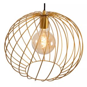 Lucide Danza - Hängeleuchte - Ø 40 x 165 cm - gold