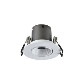 Integral Lux Mini 50 Einbaustrahler - Ø 60 mm, Ø 50 mm Einbaumaß - inkl. 3,3W LED - weiß