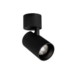 Nova Luce Miniair - Aufbaustrahler - Ø 6,3 x 17 cm - 10W LED inkl. - schwarz