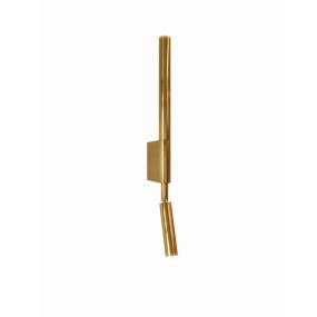 Maxlight Organic H - Wandanbauleuchte - 10 x 47 cm - 2 x 1W LED inkl. - gold