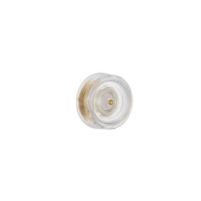 Nova Luce Keros - Wandleuchte - Ø 16 x 9,6 cm - 6W LED inkl. - Platin Gold