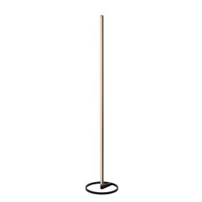 Lucide Braga - Stehleuchte - Ø 30 x 155 cm - 22W dimmbare LED inkl - Kaffee