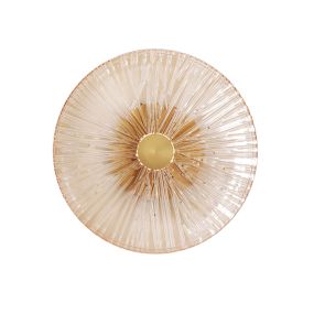 Maxlight Allure - Wandanbauleuchte - Ø 28 x 11 cm - 5W LED inkl - matt gold