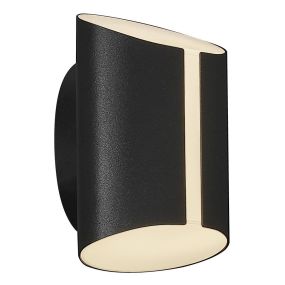 Nordlux Smart Grip - Wandleuchte - intelligente Beleuchtung - 9,7 x 15 x 18 cm - 9W LED inkl - IP54 - schwarz