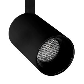 Nova Luce Track - Schienenspot - 1-Phasen-Schienensystem - Ø 6 x 13 cm - schwarz