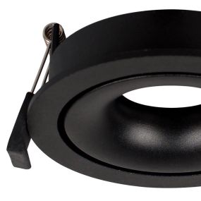 Nova Luce Enzo - Einbaustrahler - Ø 110 mm, Ø 105 mm Einbaumaß - schwarz