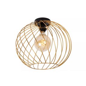 Lucide Danza - Deckenleuchte - Ø 40 x 35,5 cm - gold