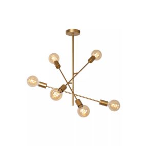 Lucide Lester - Deckenleuchte - 59 x 59 x 83 cm - gold