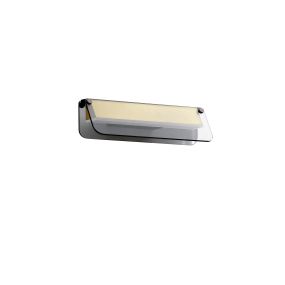 Nova Luce Apnea - wandleuchte - 30 x 8,5 x 11 cm - 7W LED inkl. - sand schwarz, gold und grau