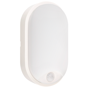 Century Italia Forma - Decken- und Wandanbauleuchte - 12 x 6,3 x 21,2 cm - 14W LED inkl - mit Bewegungssensor - einstellbare Lichtfarbe - IP54 - weiß