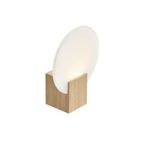 Nordlux Hester - Wandleuchte - 20 x 25,5 x 9,25 cm - 3 Stufen Moodmaker Funktion - 9,5W LED inkl. - IP44 - holzfolie