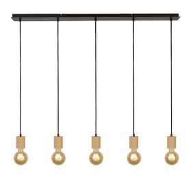 Searchlight Spinny - Pendelleuchte - 115 x 152,5 cm - mattschwarz