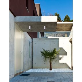Nova Luce Ceci - Außen-Deckenleuchte - Ø 9 x 11 cm - 6W LED inkl. - IP65 - weiß