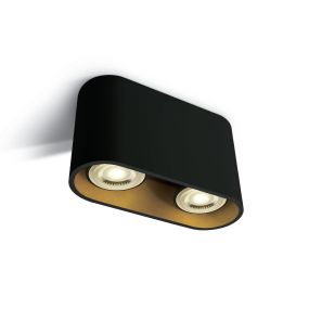 ONE Light GU10 Deko-Zylinder - Deckenleuchte - 16 x 6 x 9,4 cm - schwarz