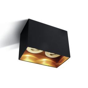 ONE Light GU10 Dark Light - Deckenleuchte - 12 x 6 x 9,5 cm - schwarz