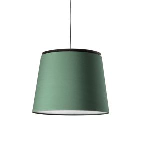 Faro Savoy - Hängeleuchte - Ø 42 x 31 cm - grün und schwarz