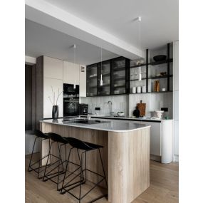 Nova Luce Joy - hängeleuchte - Ø 4 x 200 cm - 7W LED inkl. - sandweiß