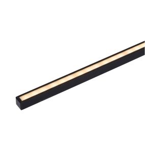 Lucide Mizar - Wandleuchte - 60 x 7,2 x 6,5 cm - 6W LED inkl. - IP44 - schwarz