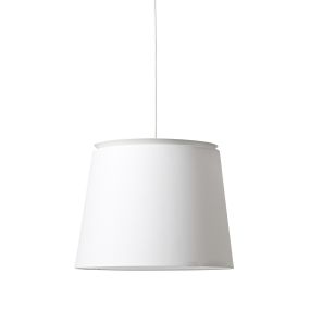 Faro Savoy - Pendelleuchte - Ø 42 x 31 cm - matt weiß