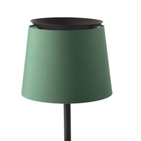 Faro Savoy - Tischleuchte - Ø 32 x 51 cm - schwarz und grün
