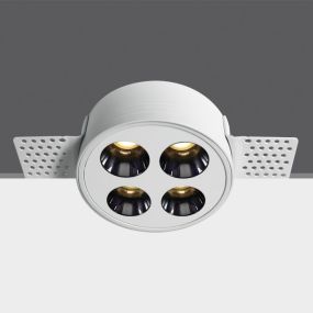 ONE Light Trimless Mirror Range - Einbaustrahler - Ø 77 mm, Ø 78 mm Einbaumaß - inkl. 10W LED - weiß