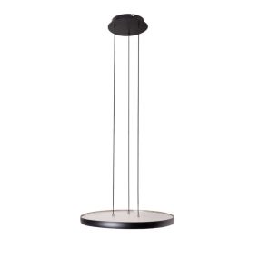Maxlight Vik - Pendelleuchte - Ø 48 x 120 cm - 40W LED inkl - schwarz und gold