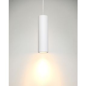 Lucide Gipsy - Hängeleuchte - Ø 7 x 130 cm - weiß