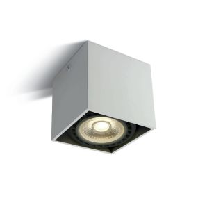 ONE Light R111 GU10 Deckenleuchten - Aufbaustrahler 1L - 12 x 12 x 11,5 cm - weiß