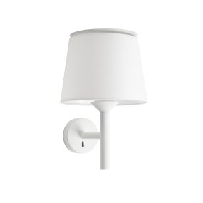 Faro Savoy - Wandleuchte - 23 x 18,5 x 39,2 cm - matt weiß