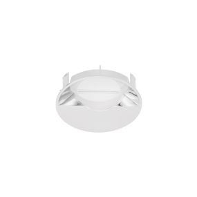 Nova Luce Wall Washer - Abdeckung für Einbaustrahler mit Blendschutz - silber